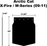 Proven Design Products Snow Flap SF209MSPB. Fixed Price $61.99.