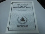 Arctic Cat Factory Illustrated Parts Manual 1991 El Tigre Ext 2254-656. Fixed Price $18.98.