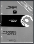 1984 John Deere Trailfire Lx Snowmobile Owner Service Manual 43 Pages OM-M69603. Fixed Price $19.95.
