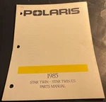 1985 Polaris Snowmobile Star Twin Parts Manual P/n 9910955 26 Pages (P08). Fixed Price $19.99.