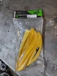 Arctic Cat Snowmobile 4639-528 Yellow Hand Guards Nos. Fixed Price $32.95.