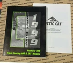 Arctic Cat 1999 Zrt Pantera Service Manual And Supplement, 2255-939 2256-204. Fixed Price $79.95.