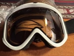 Smith Optics Cylindrical Series Snocross Snowmobile Goggles White. Fixed Price $35.00.
