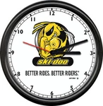 New Ski-doo Snowmobile Angry Bee Racing Dealer Sales Service Sign Wall Clock. Fixed Price $26.95.