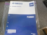 Yamaha Factory Assembly & Preparation Manual 2001 PZ500 Dxf. Fixed Price $14.99.
