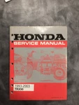 1993-2003 Honda TRX90 Service Manual. Fixed Price $45.00.