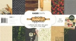 Kaisercraft Bon Appetit - 12X12" Paper Pack + Sticker Sheet PK538 160 Gsm. Fixed Price $6.75.