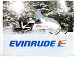 Vintage 1976 Evinrude Snowmobiles Lineup - Sales Brochure Original Advertising. Fixed Price $14.44.