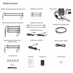 Ecoxgear SEI-LEDZ4UGLW24 2/4 Seater Ledkit W/controller. Fixed Price $197.99.