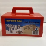 Paricon Snow & Block Mold, 5" 10", Sandbox, Beach Toy, Fort. Fixed Price $10.00.