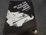 Factory Shop Arctic Cat Illustrated Parts Manual 1980 Trail 0185-152. Fixed Price $29.99.