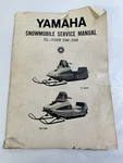 Yamaha Snowmobile SL-338B / SW-396 Service Manual Vintage Original. Fixed Price $22.50.