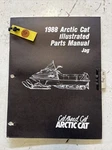 1988 Arctic Cat Snowmobile Jag Illustrated Parts Manual 2254-445 M132. Fixed Price $10.00.