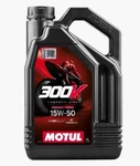 Motul 300V 4T Competition Synthetic Oil 15W50 - Liter 104129. Fixed Price $64.42.