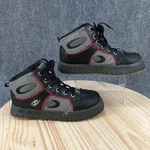 Acacia Grip-inator Broomball Sneaker Shoes Mens 11 Lace Up Logo Leather Black. Fixed Price $59.99.
