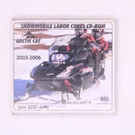 Arctic Cat Snowmobile Labor Codes Cd Part Number 2257-446. Fixed Price $18.99.