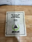 1991 Arctic Cat Prowler Pantera Snowmobile Service Manual P/n 2254-647. Fixed Price $22.99.