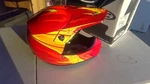 Hjc Pop And Lock MC1 Cl - Xy Red/yellow/orange Youth Helmet Small. Fixed Price $69.99.