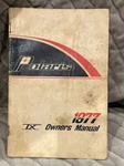 Polaris Snowmobile Tx Owners Manual Original 1977 Oem 9910414. Fixed Price $49.99.