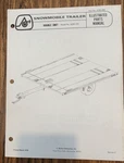 Original Arctic Cat Snowmobile Double Trailer Mod 0250-133 Parts Manual Vintage. Fixed Price $9.99.