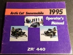 1995 Arctic Cat Snowmobile Zr 440 Operators Manual P/n 2255-208 (482). Fixed Price $26.99.