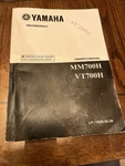 Yamaha Oem Snowmobile Owners Manual Book 2002 1ST Edition (MM700H)VT700H. Fixed Price $19.99.