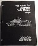 1988 Arctic Cat Snowmobile Cougar Parts Manual P/n 2254-448 (906). Fixed Price $19.99.