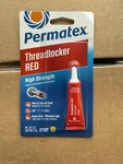 Permatex 27100 High Strength Threadlocker Red, 6 Ml. Fixed Price $13.99.
