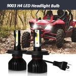 H4 Super Bright White Led Headlight Bulbs For Yamaha Apex RX10GT 2006-2010. Fixed Price $29.99.