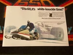 73 Johnson Phantom Rotary 35 Snowmobile Poster Vintage Sled Omc. Fixed Price $21.88.