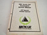 Oem Arctic Cat 1991 Ext,prowler, Special Service Manual 2254-674. Fixed Price $16.00.