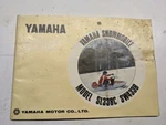 Yamaha Oem Owners Manual Maintenance SL338C SW433B Snowmobile 1971. Fixed Price $119.96.