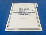 1993 Arctic Cat Kitty Printed Parts Manual Original Vintage Book. Fixed Price $9.95.