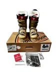 Rossignol Pure Pro Gw Women's Ski Boots 27.5 Metal Gold Heated New. Fixed Price $449.00.