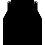 Proven Design Products Black Snow Flap - SF037FCPB. Fixed Price $46.80.