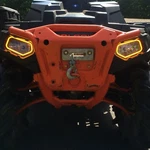 Halo Rings For Headlights Led Sportsman Polaris 2011+ 570 850 1000 Highlifter. Fixed Price $40.00.
