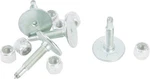 Woodys GMP-1325-500 Grand Master Silver Studs 1.325" 500/PK. Fixed Price $1675.15.