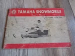 Yamaha Sl 338B Sw 396 Snowmobile Owners Manual. Fixed Price $14.00.