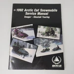 Arctic Cat Snowmobile Service Man Cougar -cheetah Touring -1992 P/n 2254-730. Fixed Price $14.04.