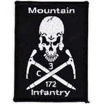 172ND Infantry - 3RD Mountain Battalion. Fixed Price $10.95.