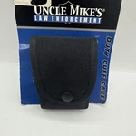 New Uncle Mikes 88781 Single Handcuff Duty Case Nylon Black Mike's 8878-1. Fixed Price $12.95.