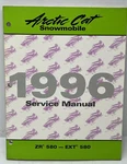 Oem Arctic Cat 2255-311 Snowmobile Dealer Service Manual For Zr 580 , Ext. Fixed Price $34.99.