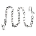 Attwood Class Ll 51" X 1/4" Zinc-plated Steel Safety Chain Spring Clips. Fixed Price $21.74.