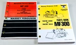 Massey Ferguson Mf 300 Crawler Tractor Loader Dozer Service Manual Parts Catalog. Fixed Price $89.97.