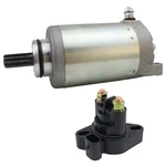 Starter Motor & Solenoid Relay For Arctic Cat Atv 550 650 700 1000, Utv Prowl.... Fixed Price $94.82.
