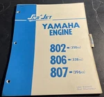 Sno-jet Snowmobile Yamaha Engine 802,806,807 Parts Manual (242). Fixed Price $25.99.