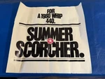 Vintage Scorpion Snowmobile Dealership Poster Advertising Sign Original 21X21. Fixed Price $39.99.