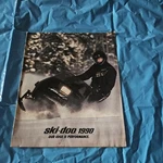 Vintage 1990 Ski-doo Mach & Full Line Snowmobile Sales Brochure 24 Pages. Fixed Price $11.00.