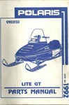 1992 Polaris Lite Gt Snowmobile Parts Manual. Fixed Price $36.99.
