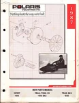 1987 Polaris Snowmobile Indy Sport & Trail P/n 9911270 Parts Manual (222). Fixed Price $21.99.